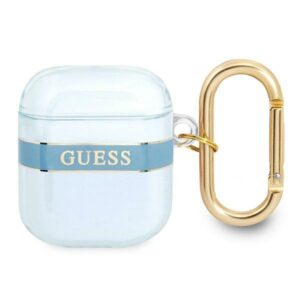 Guess GUA2HHTSB AirPods tok, kék