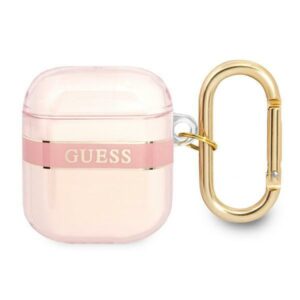 Guess GUA2HHTSP AirPods tok – rózsaszín