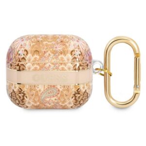 Guess GUA3HHFLD AirPods 3 tok – Paisley Strap Collection, arany
