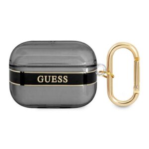 Guess GUAPHHTSK AirPods Pro tok, fekete/fekete