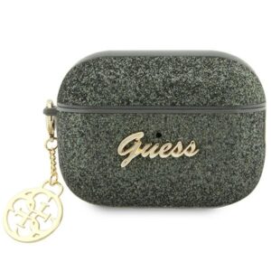 Guess GUAP2GLGSHA AirPods Pro 2 tok – 4G Glitter Flake, zöld/kaki