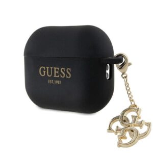 Guess GUAP2LECG4K szilikon tok AirPods Pro 2-höz (fekete)
