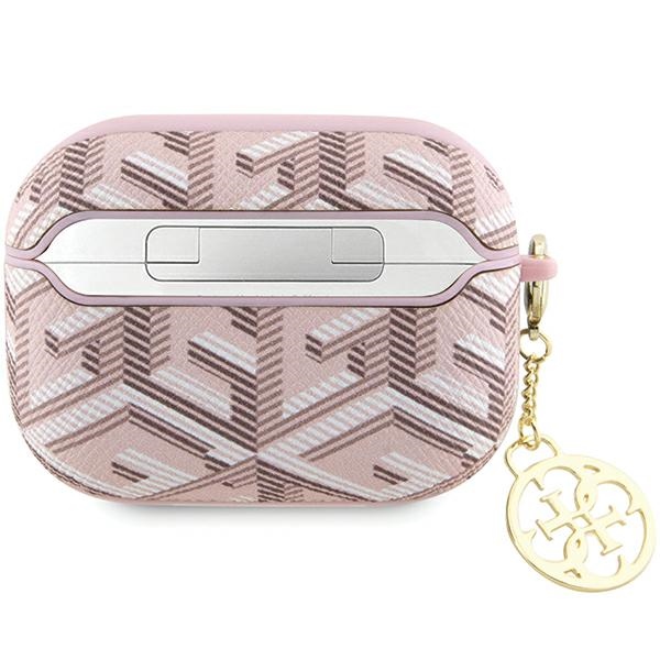 iTok webáruház - Guess Guess GUAP2PGCE4CP GCube Charm tok AirPods Pro készülékhez (rózsaszín) 2 Guess GUAP2PGCE4CP case for AirPods Pro 2 cover (rózsaszín)
