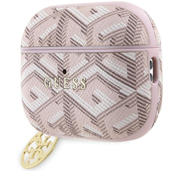 iTok webáruház - Guess Guess GUAP2PGCE4CP GCube Charm tok AirPods Pro készülékhez (rózsaszín) 3 Guess GUAP2PGCE4CP case for AirPods Pro 2 cover (rózsaszín)