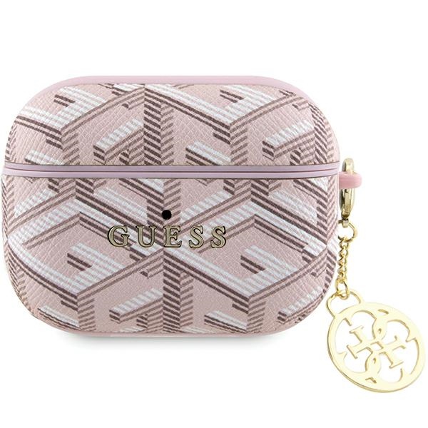 iTok webáruház - Guess Guess GUAPPGCE4CP tok AirPods Pro készülékhez (rózsaszín) 1 Guess GUAPPGCE4CP case for AirPods Pro (rózsaszín)