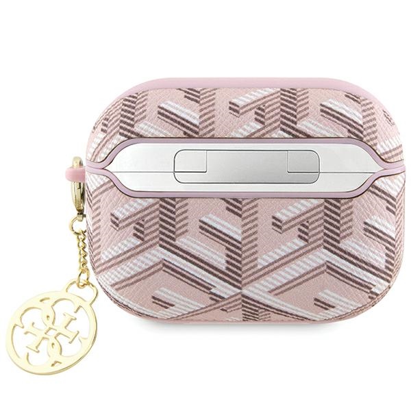 iTok webáruház - Guess Guess GUAPPGCE4CP tok AirPods Pro készülékhez (rózsaszín) 2 Guess GUAPPGCE4CP case for AirPods Pro (rózsaszín)