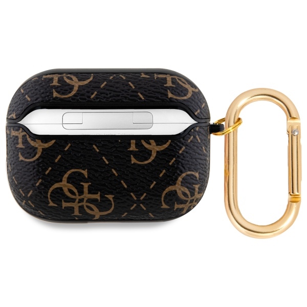 iTok webáruház - Guess Guess GUAP2PG4GPK AirPods Pro 2 (2022/2023) tok, fekete/fekete, 4G Hook 2 Guess GUAP2PG4GPK AirPods Pro 2 (2022/2023) cover black/black 4G Hook