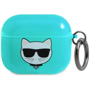 Karl Lagerfeld Choupette tok AirPods 3-hoz (kék)