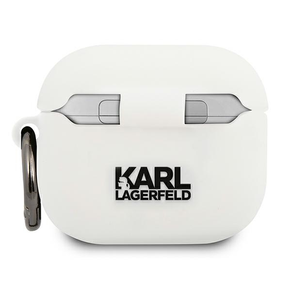 iTok webáruház - Karl Lagerfeld Karl Lagerfeld Choupette szilikon tok AirPods 3-hoz (fehér) 2 Karl Lagerfeld Silicone Choupette Case for AirPods 3 (fehér)