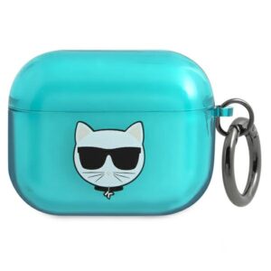 Karl Lagerfeld Choupette tok AirPods Pro-hoz (kék)