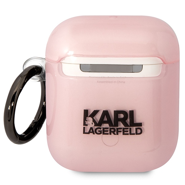iTok webáruház - Karl Lagerfeld Karl Lagerfeld KLA2HNCHTCP Choupette tok AirPods 1/2-höz, rózsaszín 2 Karl Lagerfeld KLA2HNCHTCP Airpods 1/2 cover pink/pink Ikonik Choupette