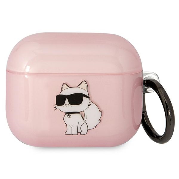 iTok webáruház - Karl Lagerfeld Karl Lagerfeld KLA3HNCHTCP AirPods 3 tok – Ikonik Choupette, rózsaszín 1 Karl Lagerfeld KLA3HNCHTCP Airpods 3 cover pink/pink Ikonik Choupette