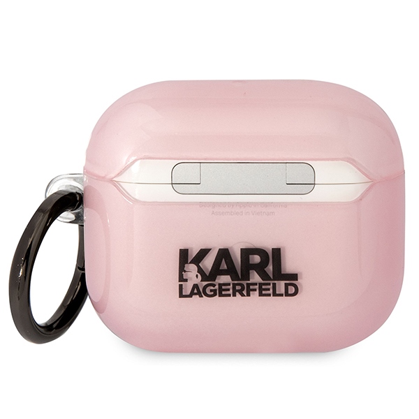iTok webáruház - Karl Lagerfeld Karl Lagerfeld KLA3HNCHTCP AirPods 3 tok – Ikonik Choupette, rózsaszín 2 Karl Lagerfeld KLA3HNCHTCP Airpods 3 cover pink/pink Ikonik Choupette