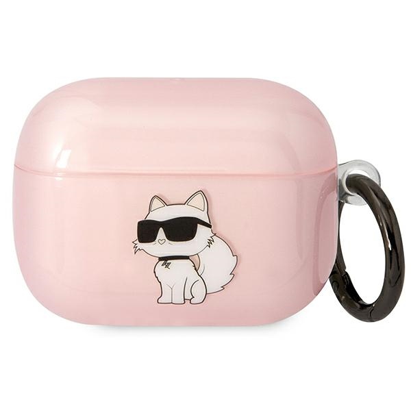 iTok webáruház - Karl Lagerfeld Karl Lagerfeld KLAPHNCHTCP Choupette tok AirPods Pro (1. generációhoz) 1 Karl Lagerfeld KLAPHNCHTCP Airpods Pro cover pink/pink Ikonik Choupette