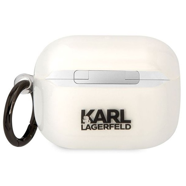 iTok webáruház - Karl Lagerfeld Karl Lagerfeld KLAPHNCHTCT átlátszó tok AirPods Pro 1. generációhoz – Ikonik Choupette 2 Karl Lagerfeld KLAPHNCHTCT Airpods Pro cover transparent Ikonik Choupette