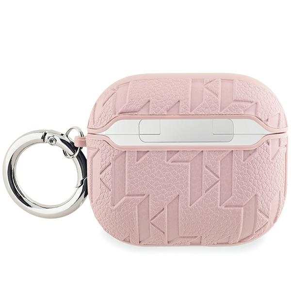 iTok webáruház - Karl Lagerfeld Karl Lagerfeld Monogram Choupette Head tok AirPods 3-hoz (rózsaszín) 2 Karl Lagerfeld Monogram Choupette Head case for AirPods 3 (rózsaszín)