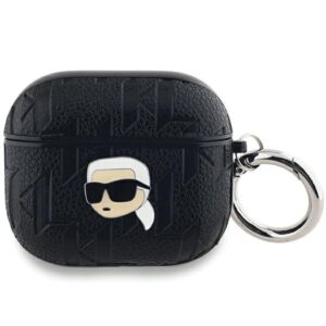 Karl Lagerfeld Monogram Karl Head tok AirPods 3-hoz (fekete)