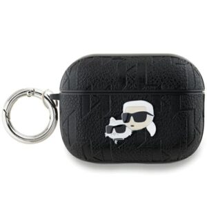 Karl Lagerfeld Monogram Karl & Choupette Head tok AirPods Pro 2-höz (fekete)