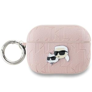 Karl Lagerfeld Monogram Karl & Choupette Head tok AirPods Pro 2 (rózsaszín)