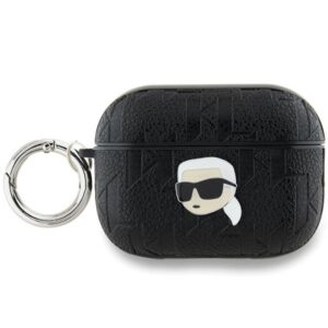 Karl Lagerfeld Monogram Karl Head tok AirPods Pro 2-höz (fekete)
