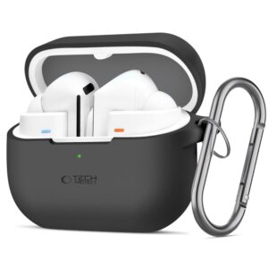 Tech-Protect szilikon tok Samsung Galaxy Buds 3 / 3 Pro készülékhez (fekete)