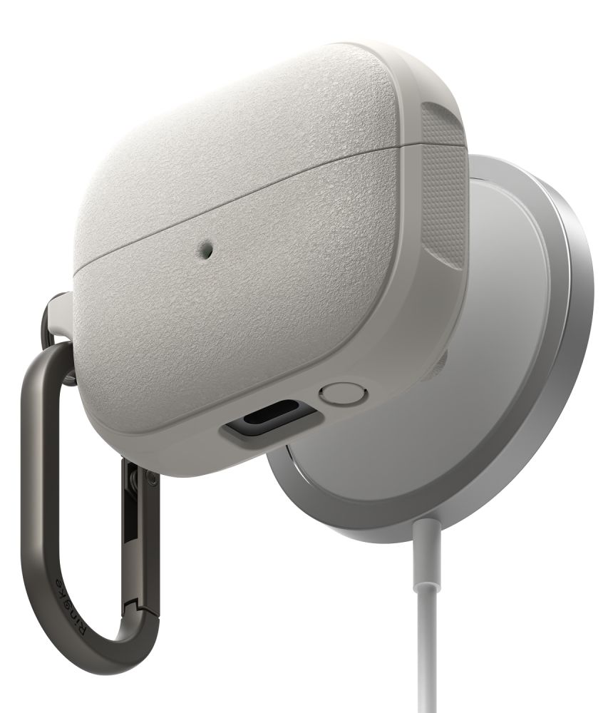 iTok webáruház - Samsung Ringke Onyx MagSafe tok Samsung Galaxy Buds 3 / 3 Pro készülékhez (szürke) 1 Ringke Onyx MagSafe Case for Samsung Galaxy Buds 3 / 3 Pro (szürke)