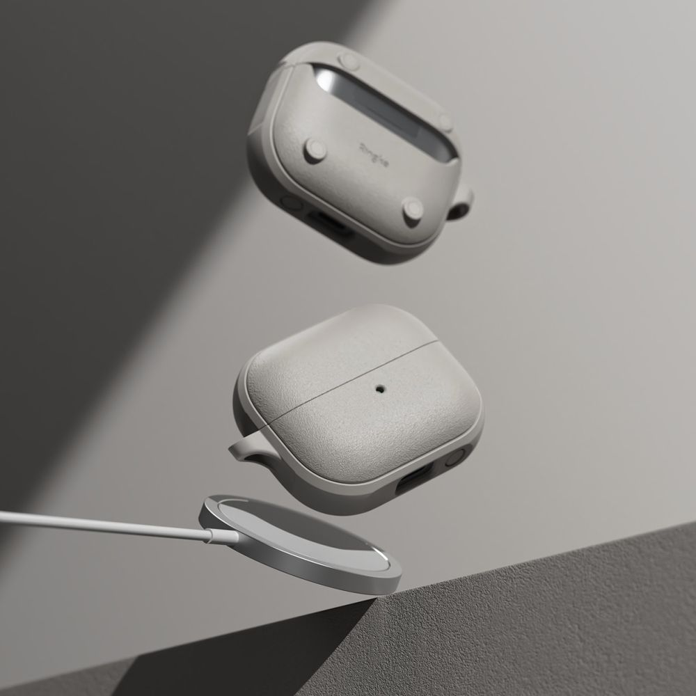 iTok webáruház - Samsung Ringke Onyx MagSafe tok Samsung Galaxy Buds 3 / 3 Pro készülékhez (szürke) 3 Ringke Onyx MagSafe Case for Samsung Galaxy Buds 3 / 3 Pro (szürke)