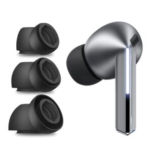 Tech-Protect szilikon fülilleszték Samsung Galaxy Buds 3 Pro készülékhez, S/M/L, 3 db (fekete)