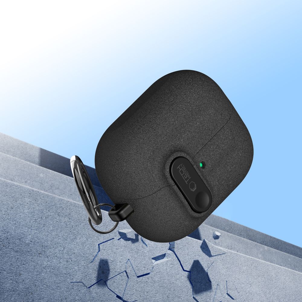 iTok webáruház - Tech-Protect Tech-Protect Slim Hook tok Samsung Galaxy Buds 3 / 3 FE / 3 Pro (fekete) 7 Tech-Protect Slim Hook Case for Samsung Galaxy Buds 3 / 3 FE / 3 Pro (fekete)