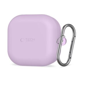 Tech-Protect szilikon tok Samsung Galaxy Buds 4 / 4 Pro készülékhez (lila)