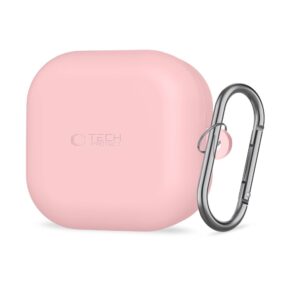 Tech-Protect szilikon tok Samsung Galaxy Buds 4 / 4 Pro készülékhez (rózsaszín)