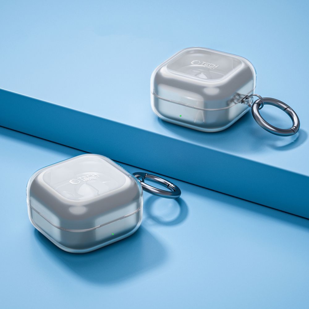 iTok webáruház - Tech-Protect Tech-Protect FlexAir tok Samsung Galaxy Buds 4 / Buds 4 Pro (átlátszó) 5 Tech-Protect FlexAir Case for Samsung Galaxy Buds 4 / Buds 4 Pro (átlátszó)