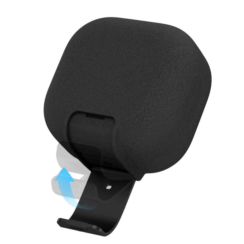 iTok webáruház - Tech-Protect Tech-Protect Slim Hook tokvédő tok Samsung Galaxy Buds 4 / 4 Pro készülékhez (fekete) 5 Tech-Protect Slim Hook Case for Samsung Galaxy Buds 4 / 4 Pro (fekete)