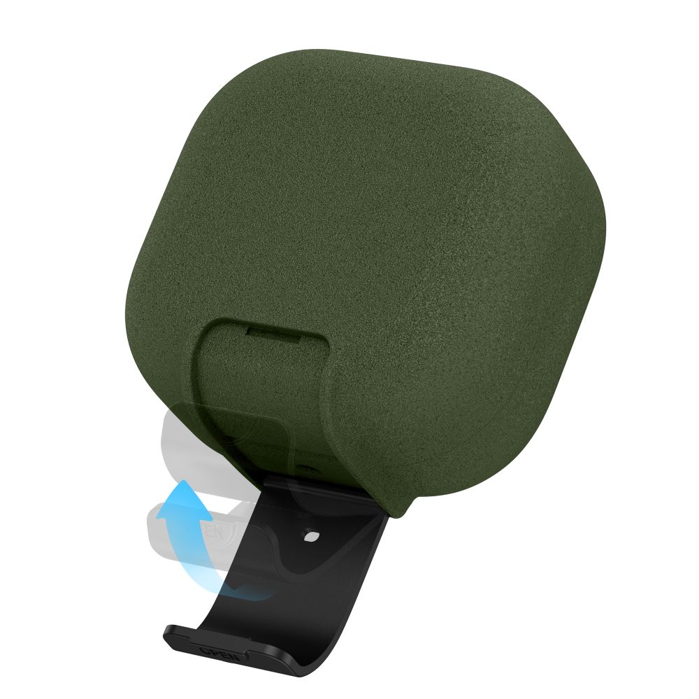 iTok webáruház - Tech-Protect Tech-Protect Slim Hook tok Samsung Galaxy Buds 4 / 4 Pro tok tok (zöld) 5 Tech-Protect Slim Hook Case for Samsung Galaxy Buds 4 / 4 Pro (zöld)