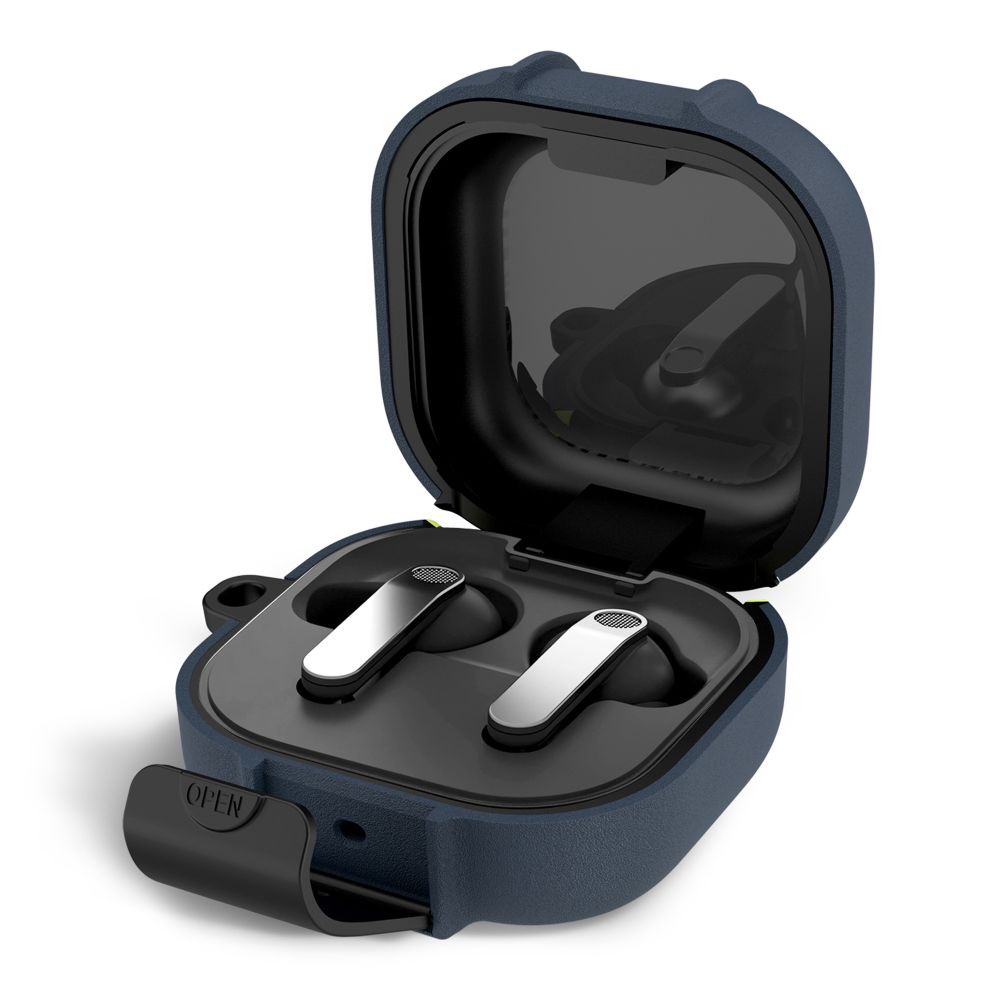 iTok webáruház - Tech-Protect Tech-Protect Slim Hook tok Samsung Galaxy Buds 4 / 4 Pro (sötétkék) 1 Tech-Protect Slim Hook Case for Samsung Galaxy Buds 4 / 4 Pro (sötétkék)