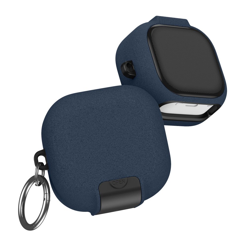 iTok webáruház - Tech-Protect Tech-Protect Slim Hook tok Samsung Galaxy Buds 4 / 4 Pro (sötétkék) 4 Tech-Protect Slim Hook Case for Samsung Galaxy Buds 4 / 4 Pro (sötétkék)