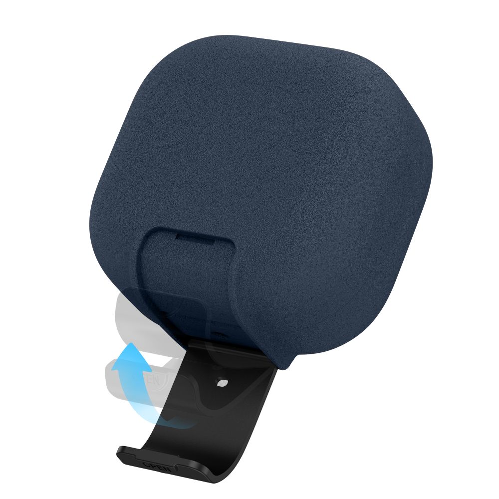 iTok webáruház - Tech-Protect Tech-Protect Slim Hook tok Samsung Galaxy Buds 4 / 4 Pro (sötétkék) 5 Tech-Protect Slim Hook Case for Samsung Galaxy Buds 4 / 4 Pro (sötétkék)