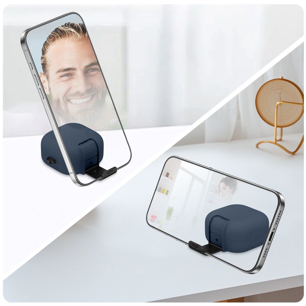 iTok webáruház - Tech-Protect Tech-Protect Slim Hook tok Samsung Galaxy Buds 4 / 4 Pro (sötétkék) 6 Tech-Protect Slim Hook Case for Samsung Galaxy Buds 4 / 4 Pro (sötétkék)