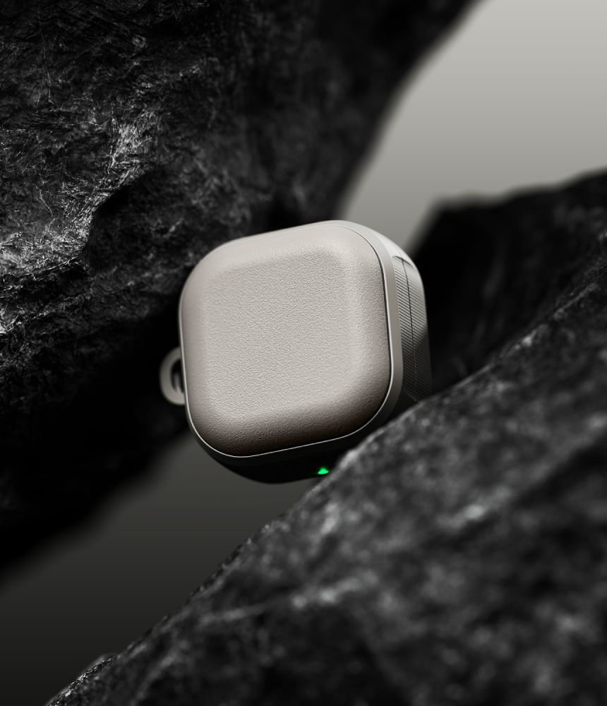 iTok webáruház - Samsung Ringke Onyx Magnetic tok Samsung Galaxy Buds 4 / 4 Pro (szürke) 4 Ringke Onyx Magnetic Case for Samsung Galaxy Buds 4 / 4 Pro (szürke)
