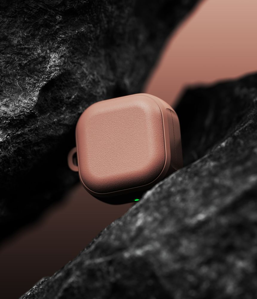 iTok webáruház - Samsung Ringke Onyx Magnetic tok Samsung Galaxy Buds 4 / 4 Pro (rózsaszín) 4 Ringke Onyx Magnetic Case for Samsung Galaxy Buds 4 / 4 Pro (rózsaszín)