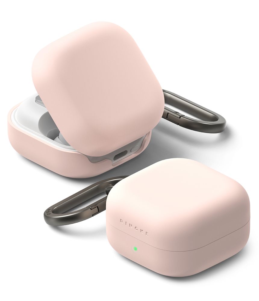 iTok webáruház - Samsung Ringke Silicone Case tok Samsung Galaxy Buds 4 / 4 Pro (rózsaszín) 1 Ringke Silicone Case for Samsung Galaxy Buds 4 / 4 Pro (rózsaszín)