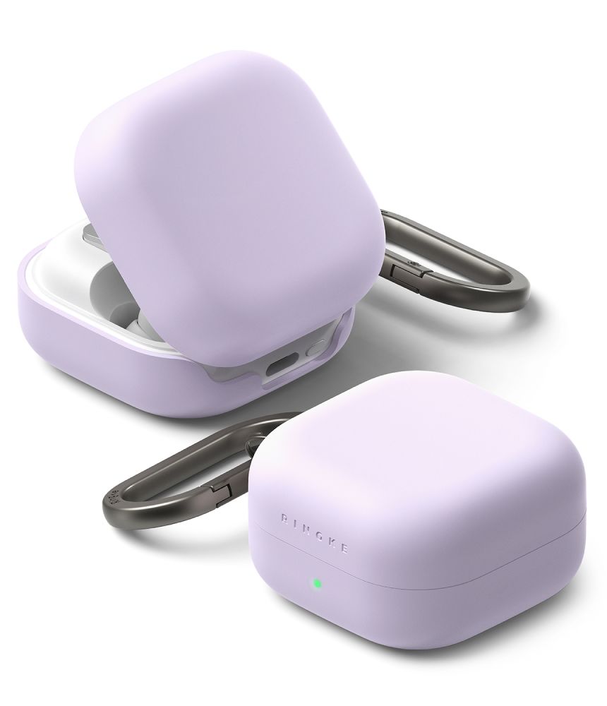 iTok webáruház - Samsung Ringke szilikon tok Samsung Galaxy Buds 4 / 4 Pro készülékhez (lila) 1 Ringke Silicone Case for Samsung Galaxy Buds 4 / 4 Pro (lila)