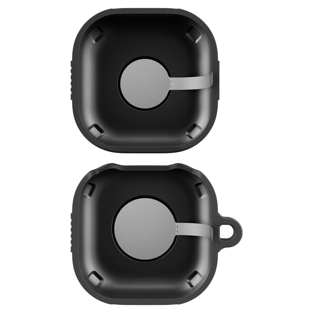 iTok webáruház - Samsung Spigen Rugged Armor tok Samsung Galaxy Buds 4 / 4 Pro (matt fekete) 5 Spigen Rugged Armor Case for Samsung Galaxy Buds 4 / 4 Pro (matt fekete)