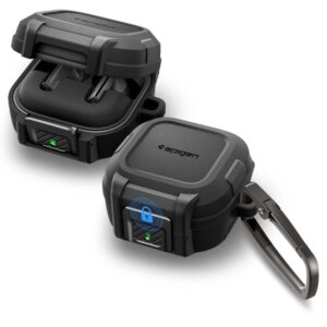 Spigen Lock Fit tok Samsung Galaxy Buds 4 / 4 Pro készülékhez (matt fekete)