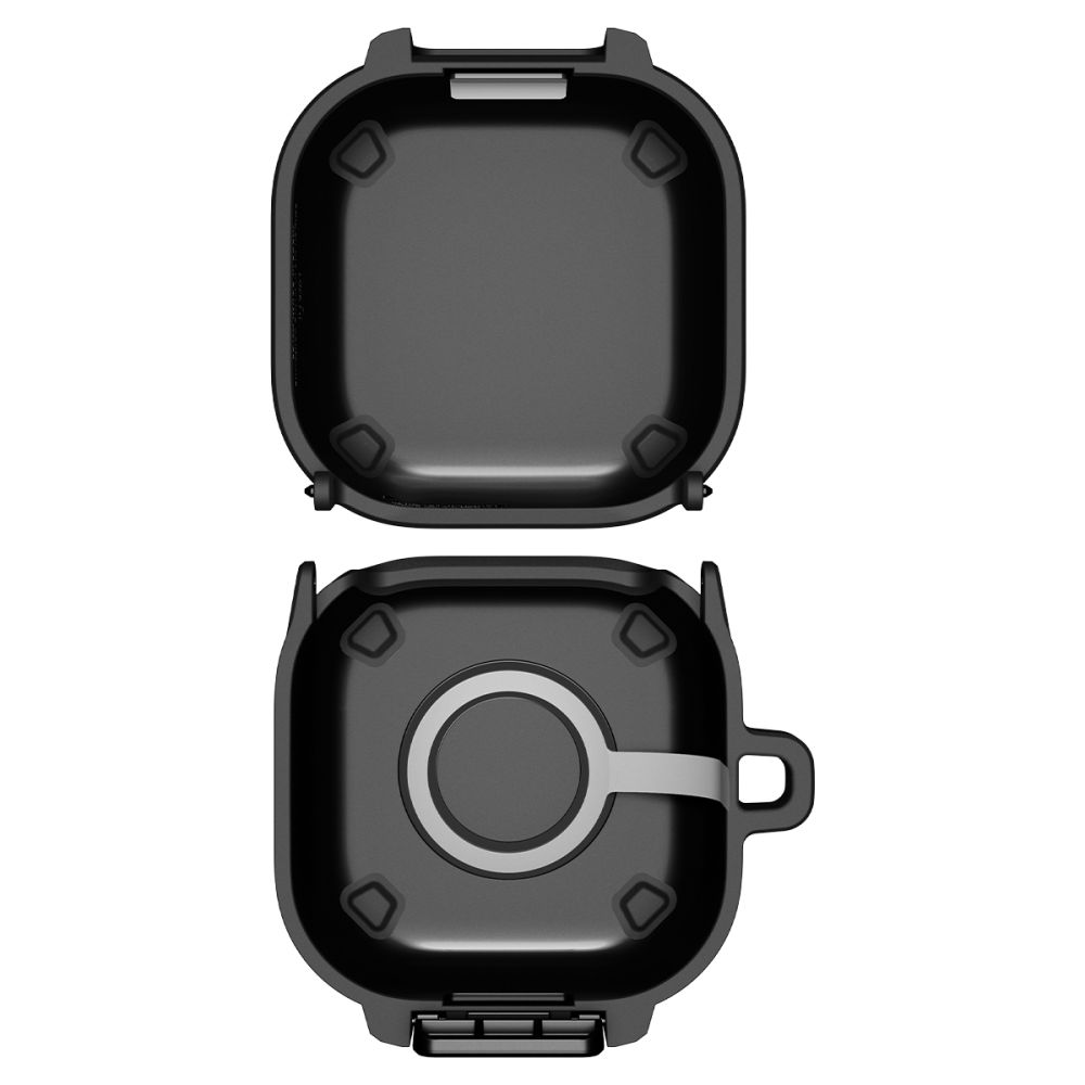 iTok webáruház - Samsung Spigen Lock Fit tok Samsung Galaxy Buds 4 / 4 Pro készülékhez (matt fekete) 5 Spigen Lock Fit Case for Samsung Galaxy Buds 4 / 4 Pro (matt fekete)