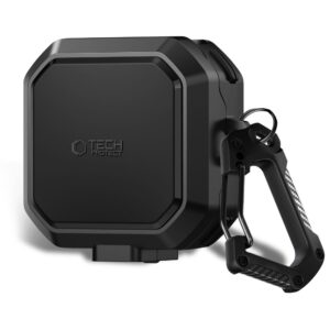 Tech-Protect Carbonox MagSafe tok Samsung Galaxy Buds 4 / 4 Pro készülékhez (fekete)