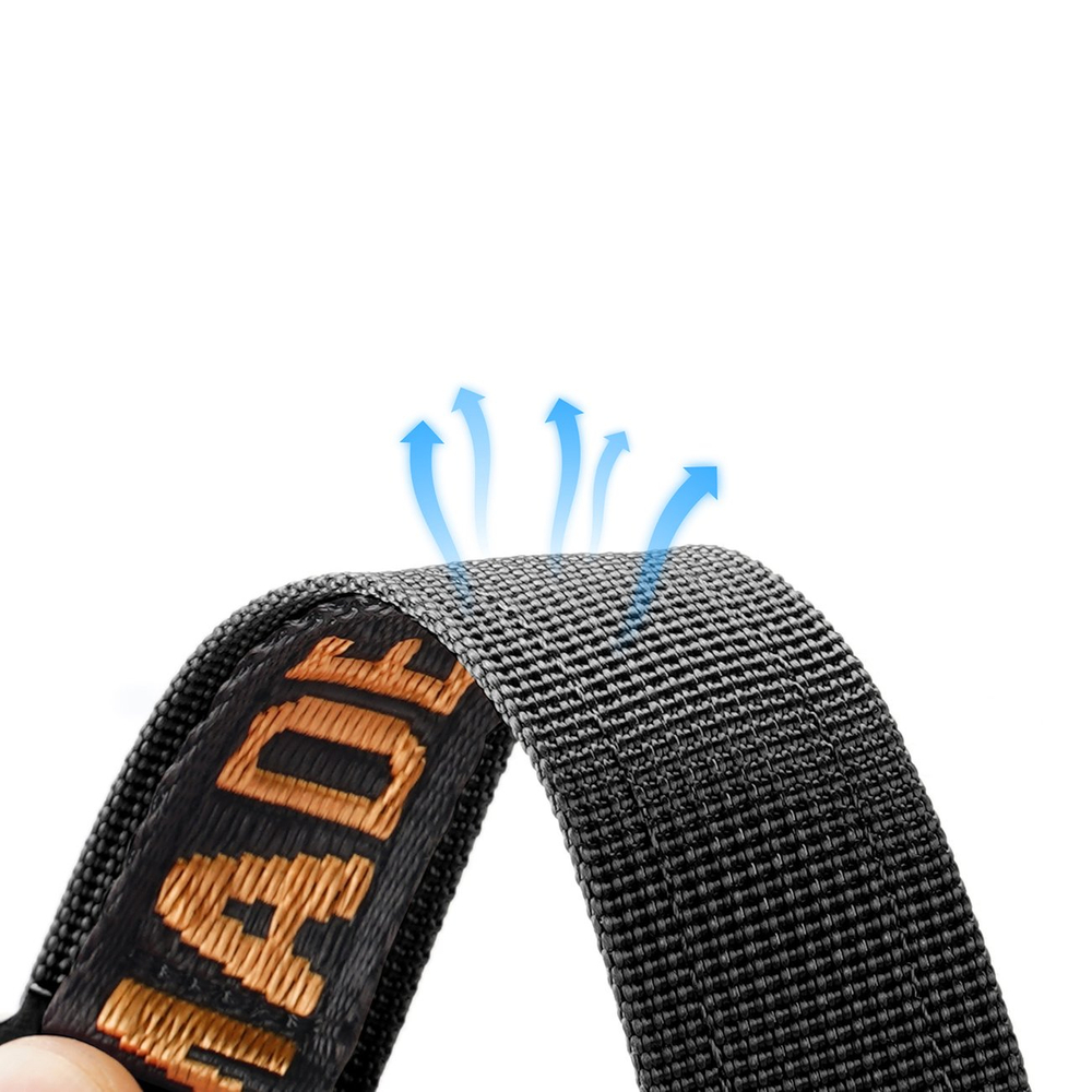 iTok webáruház - Dux Ducis Dux Ducis Outdoor nylon szíj Apple Watch Ultra, SE, 1–8, 42/44/45/49 mm – fekete-narancssárga 4 Dux Ducis Strap (Outdoor Version) Apple Watch Ultra Strap, SE, 9, 8, 7, 6, 5, 4, 3, 2, 1 (49, 45, 44, 42 mm) Nylon Band Bracelet Black and Orange