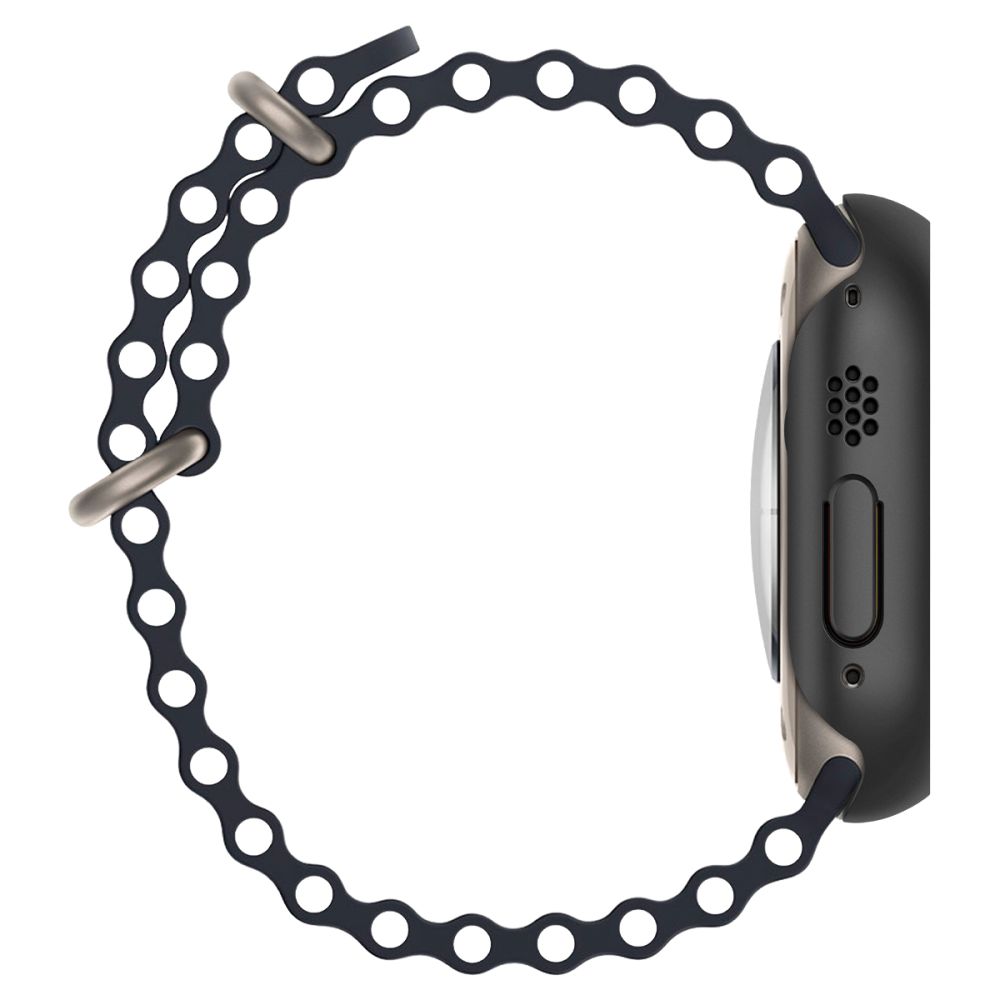 iTok webáruház - Spigen Spigen Thin Fit tok Apple Watch Ultra (49 mm) (fekete) 6 Spigen Thin Fit Case for Apple Watch Ultra (49mm) (fekete)