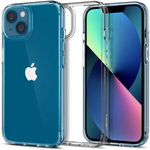 Spigen Ultra Hybrid tok iPhone 13-hoz (átlátszó)