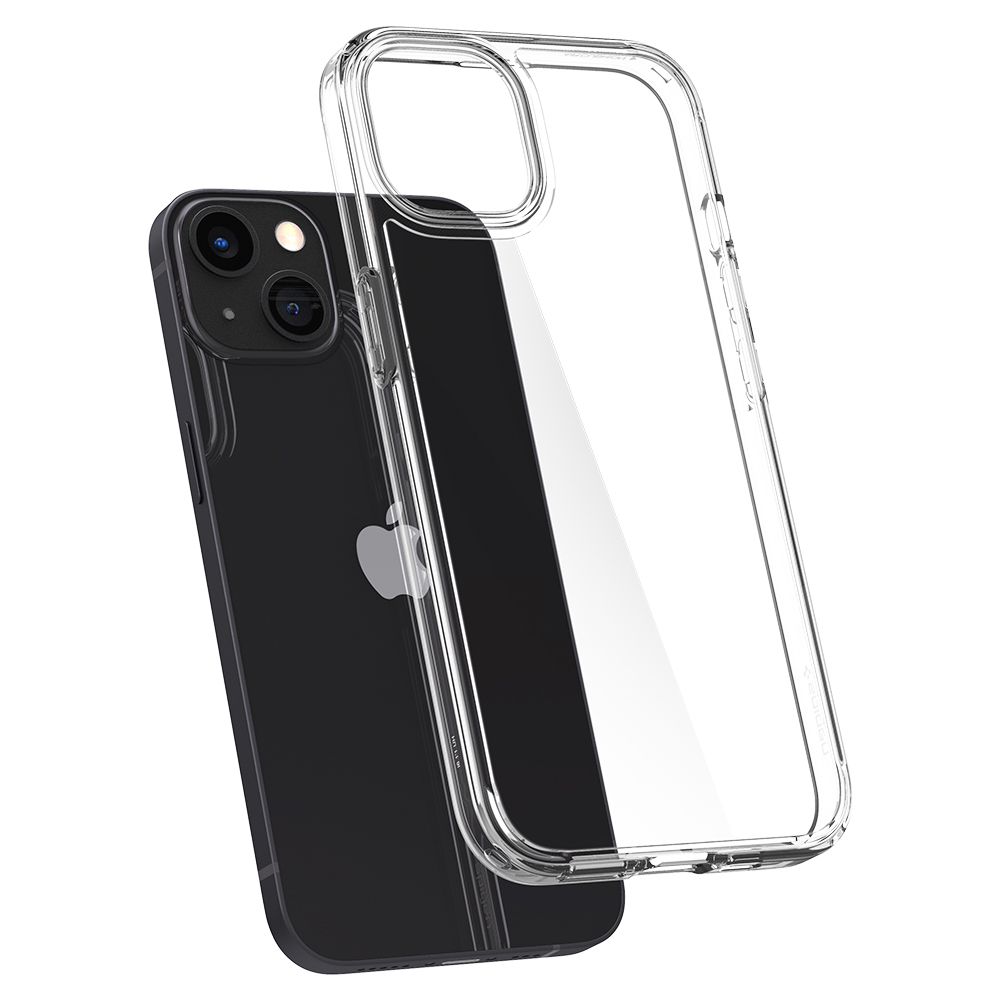 iTok webáruház - Spigen Spigen Ultra Hybrid tok iPhone 13-hoz (átlátszó) 5 Spigen Ultra Hybrid iPhone 13 Case (átlátszó)
